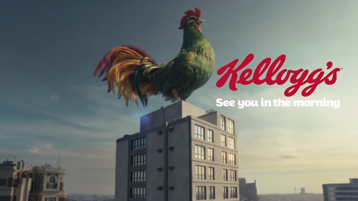 Publicidad OOH de Kellogg’s con Cornelius en Europa