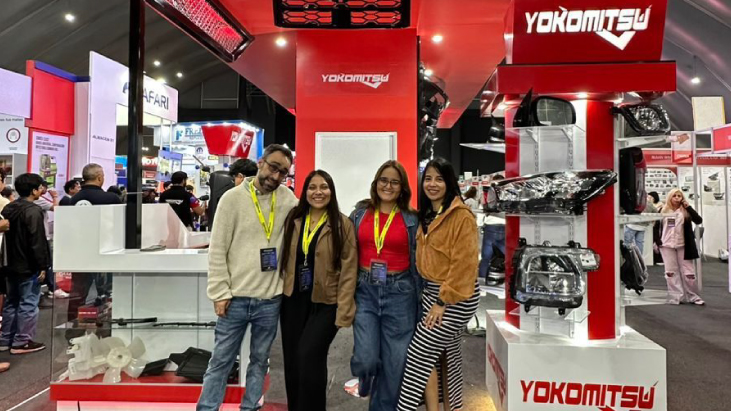 Stands en Expomecánica 2025 con activaciones de marca