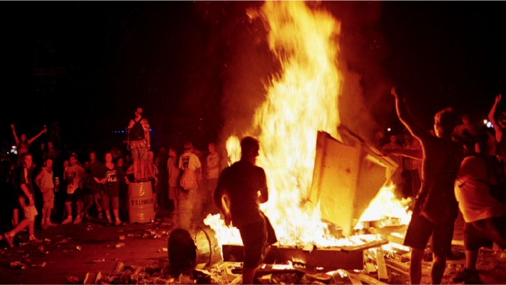 caos en Woodstock 2000 como ejemplo de activaciones de marca mal planificadas